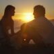 Immagini d'amore, coppia al tramonto