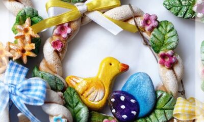Lavoretti Pasqua pasta di sale