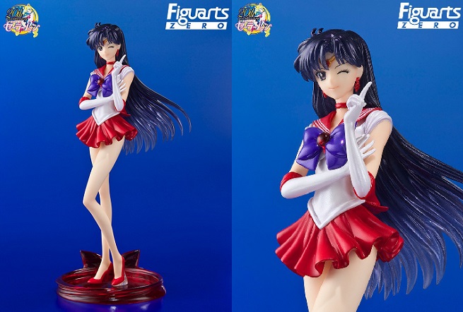 Sailor Moon Crystal: la statica di Sailor Mars di Bandai