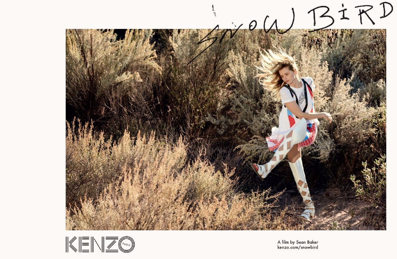 Kenzo campagna pubblicitaria primavera estate 2016: Snowbird, il film di Sean Baker