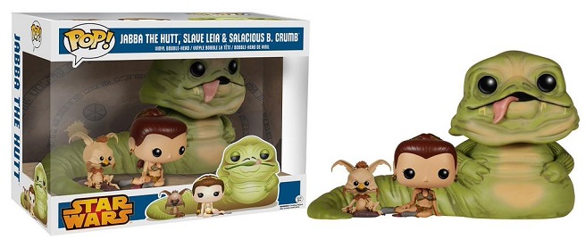 Star Wars: il Vinyl Toys di Funko di Jabba The Hutt e Leia