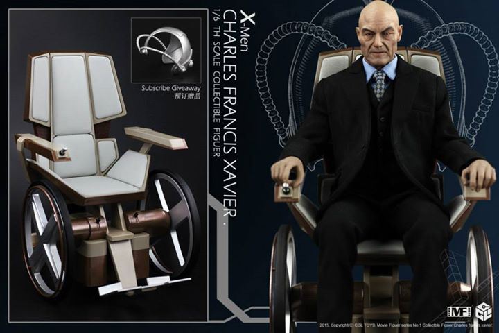 X-Men: l&#8217;action figure del Professor Charles Xavier di CGLTOYS