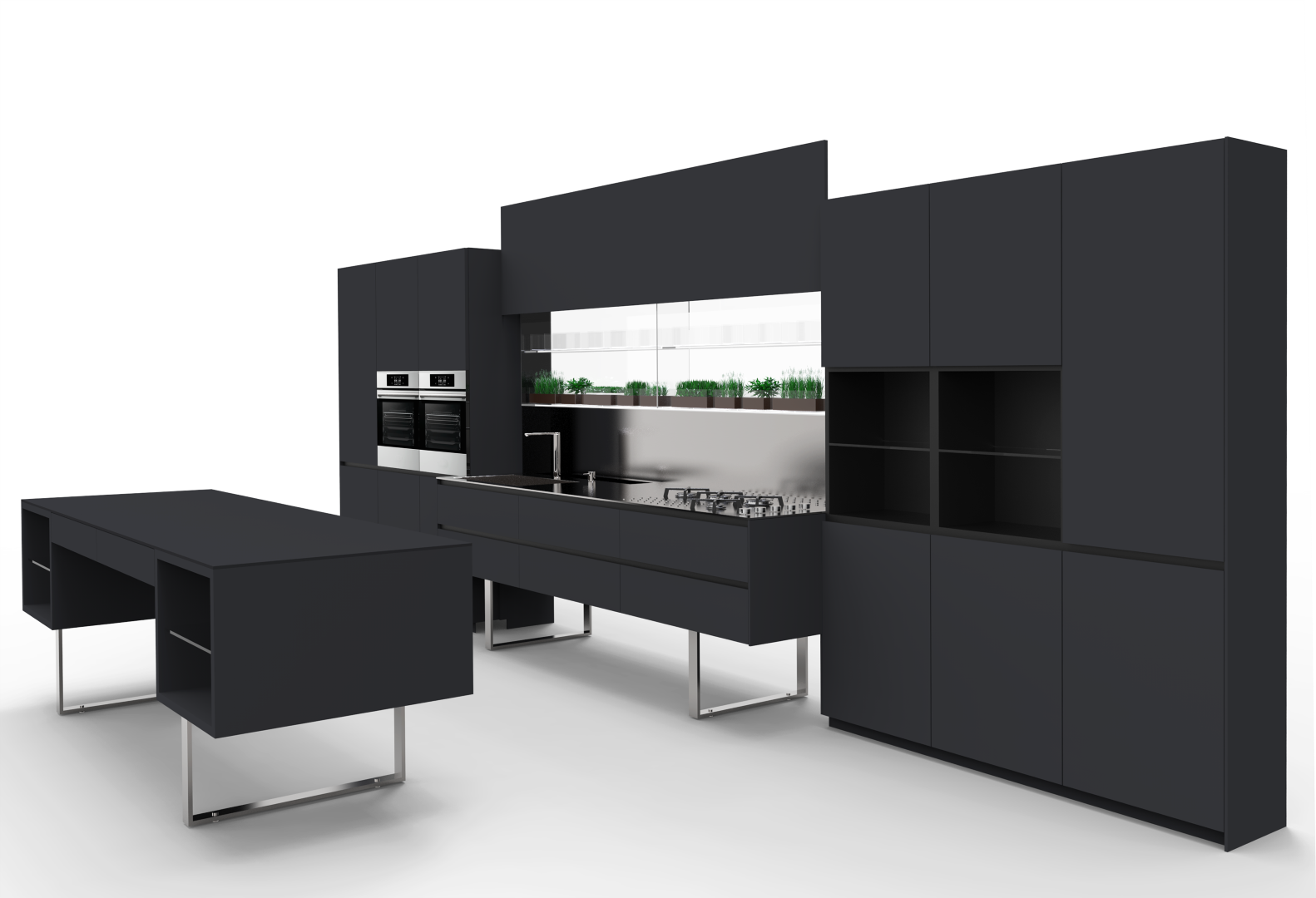 Salone del Mobile 2016 Milano: Aran Cucine presenta Sipario del designer Makio Hasuike, le foto