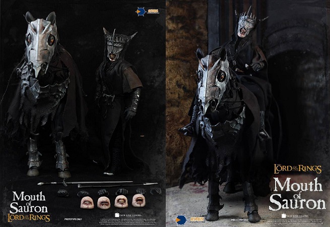 Il Signore degli Anelli: l&#8217;action doll della Bocca di Sauron di Asmus Toys