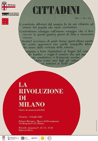 &#8220;La Rivoluzione di Milano. I fatti e la memoria del 1848&#8221;, la mostra al Museo del Risorgimento