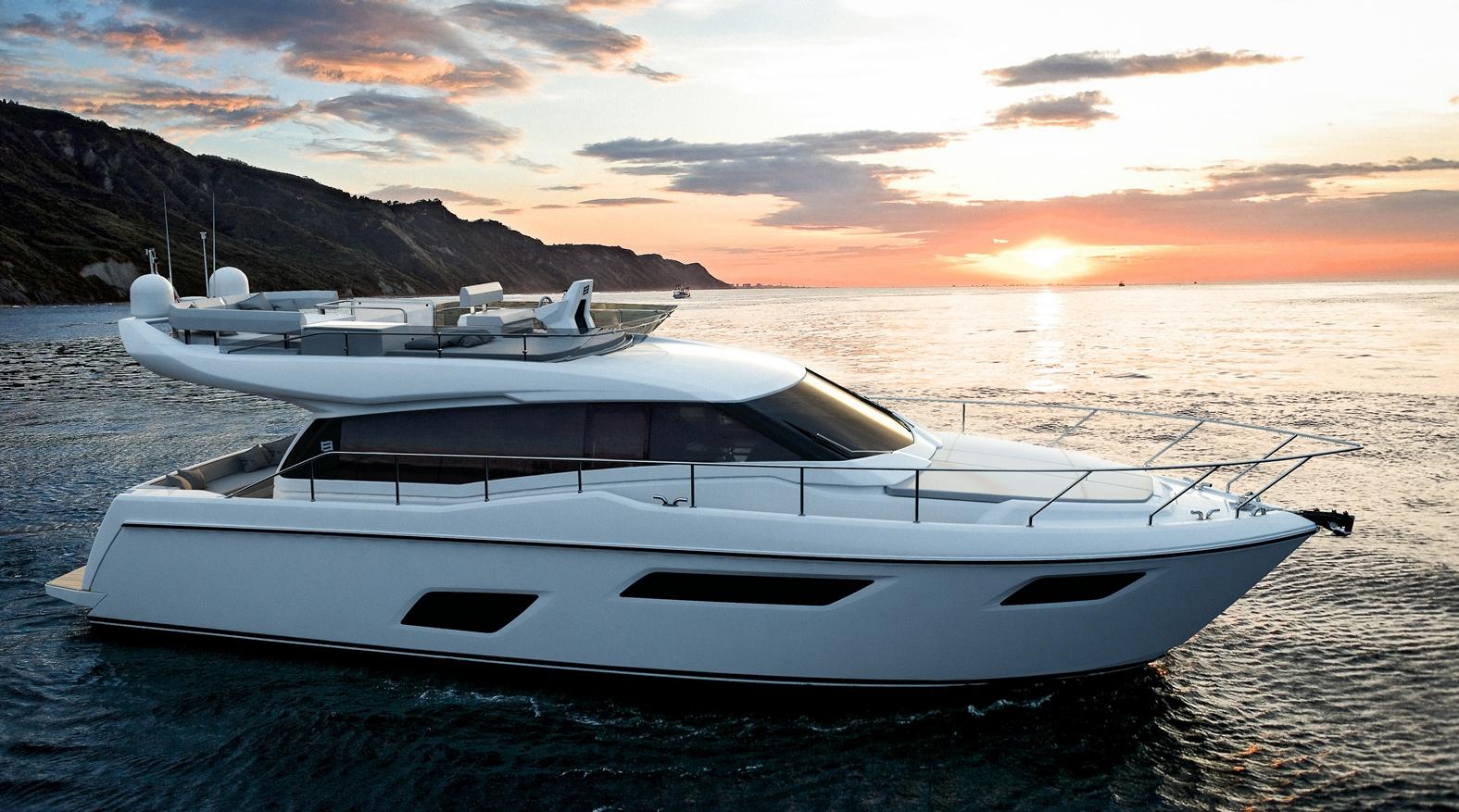 Yacht di lusso Ferretti Yachts 450 in anteprima