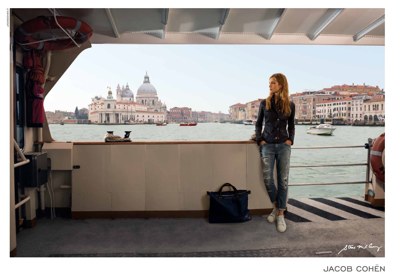 Jacob Cohën campagna pubblicitaria primavera estate 2016: il suggestivo viaggio a Venezia di Steve McCurry