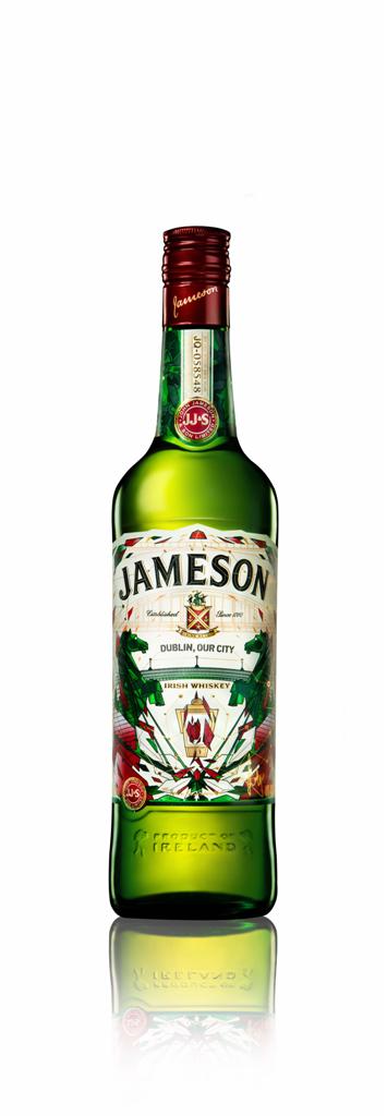 San Patrizio 2016: James Early cura il nuovo design della bottiglia di whiskey Jameson