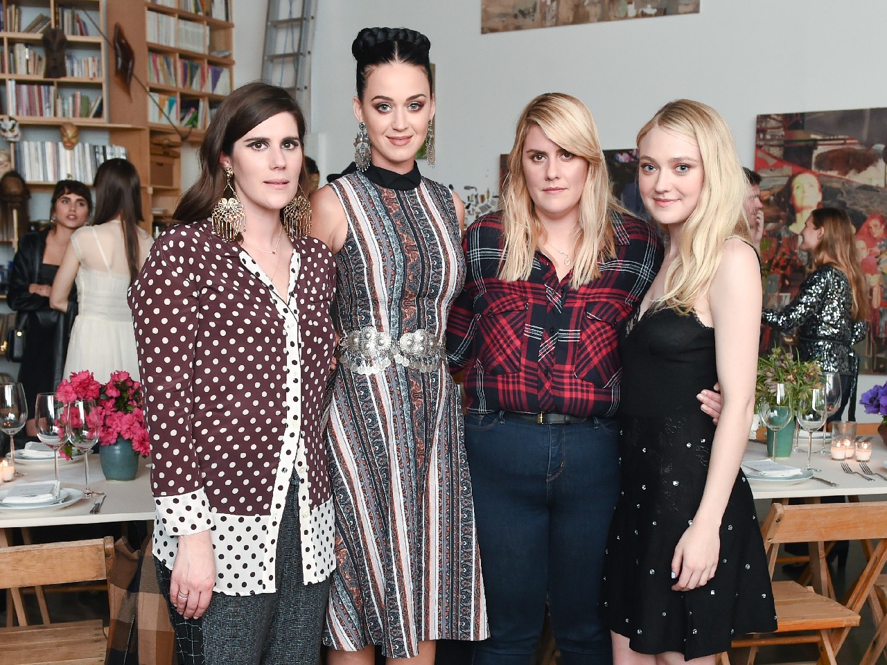 &amp; Other Stories Rodarte: la cena esclusiva a Los Angeles con Dakota Fanning e Katy Perry, le foto