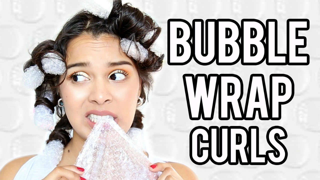 Beauty Busters: Poop or Woop? Bubble Wrap Curls!