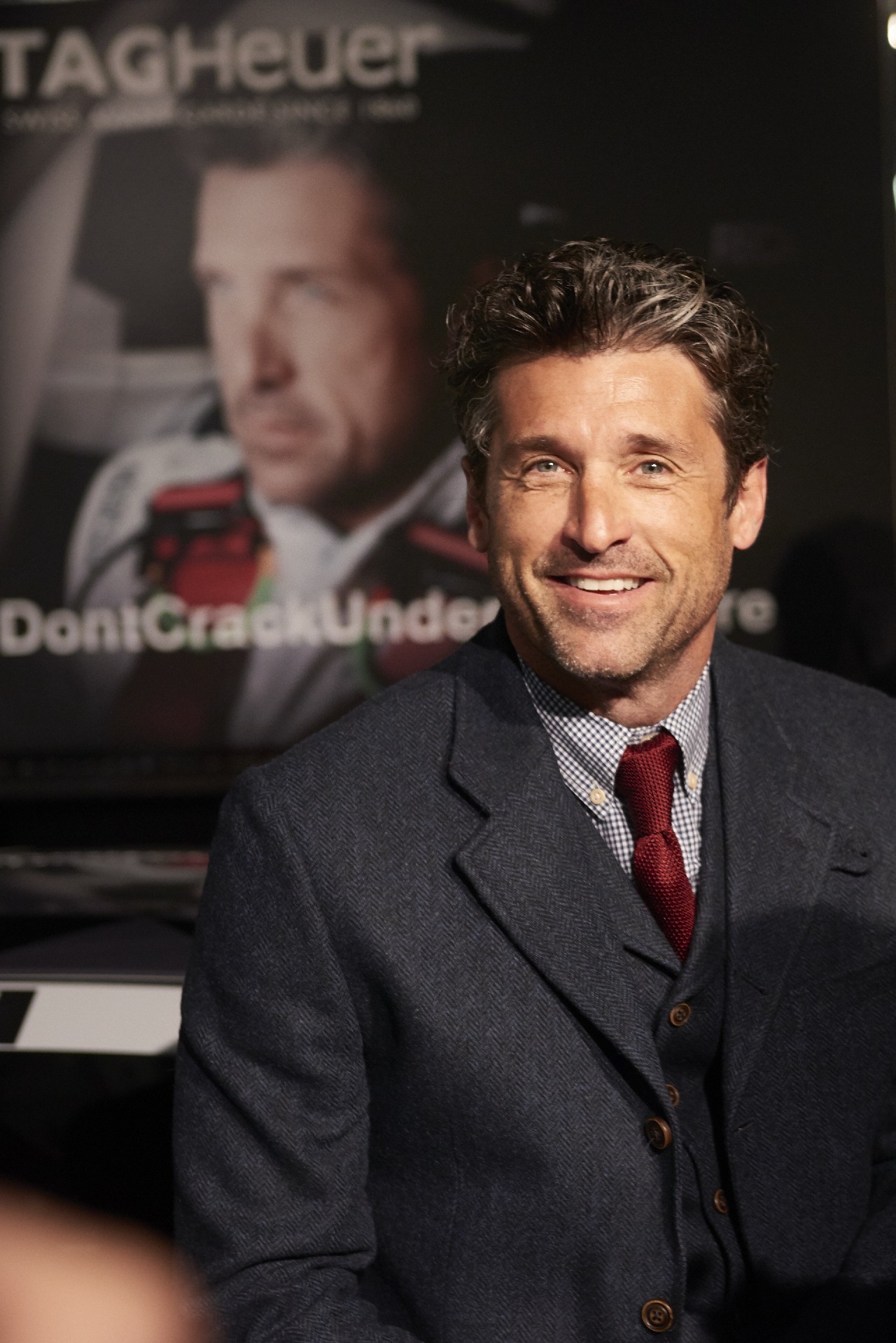 Salone Auto Ginevra 2016: Patrick Dempsey special guest nello stand di TAG Heuer, le foto