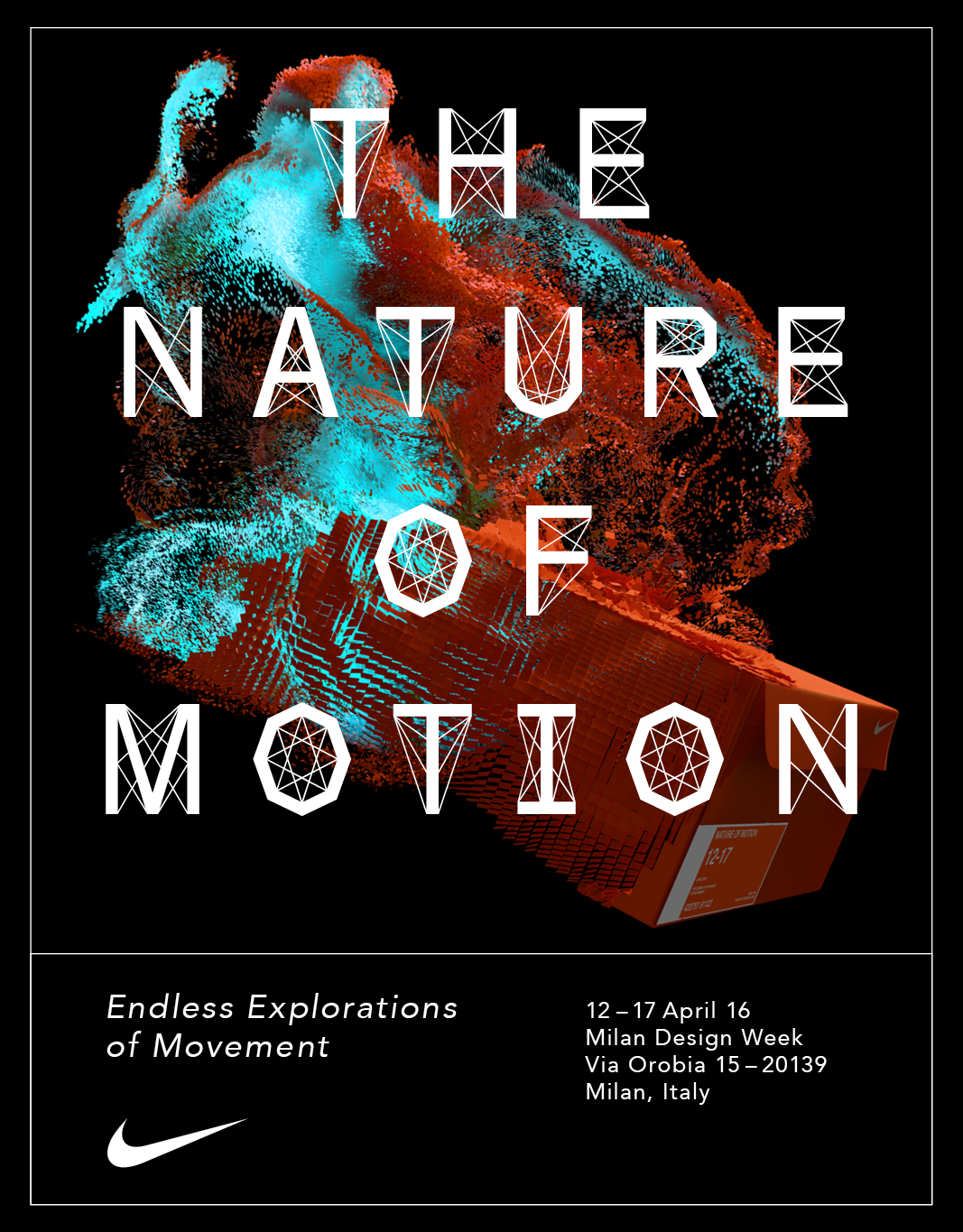 Fuorisalone 2016 Milano: Nike presenta la mostra &#8220;The Nature of Motion&#8221;