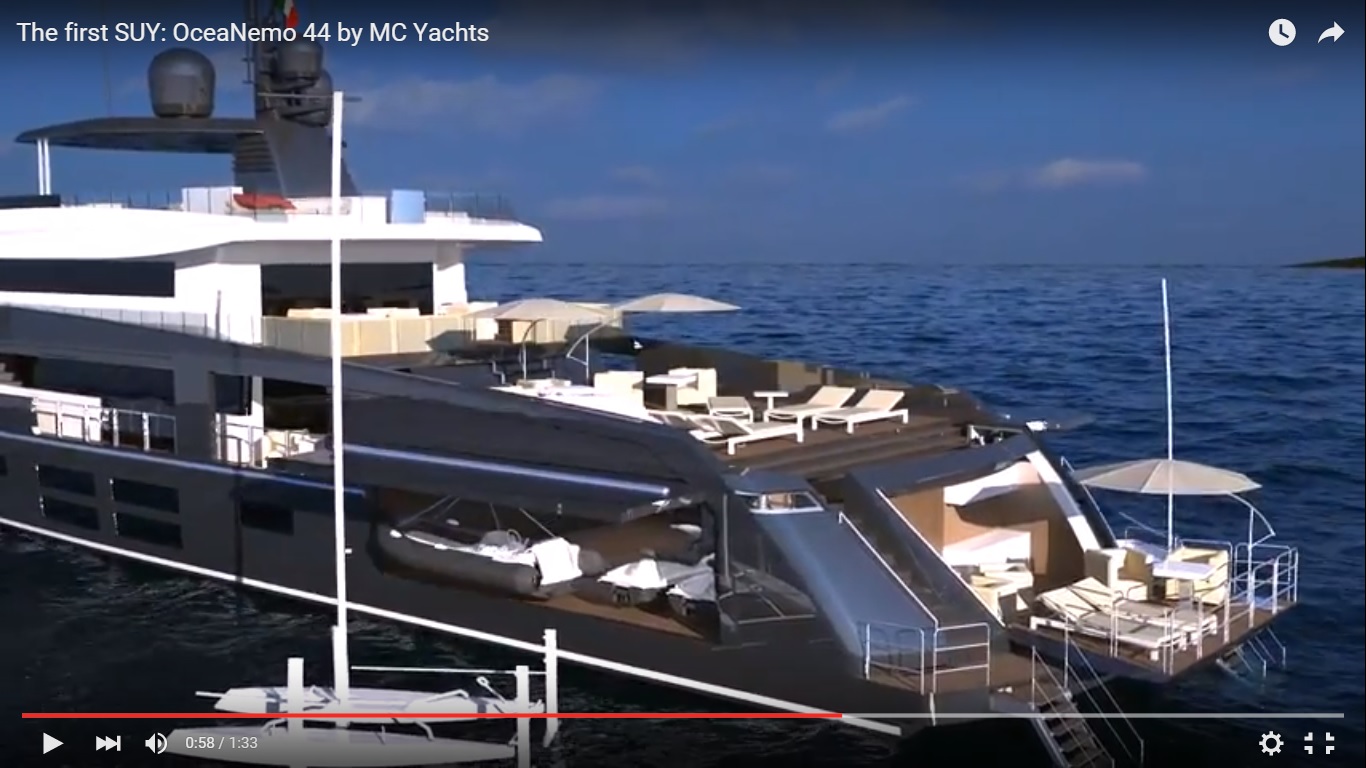Yacht di lusso Ocea Nemo 44: lo Sport Utility del mari [Video]