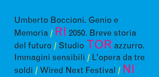 Ritorni al Futuro, a Milano la cultura sboccia in primavera