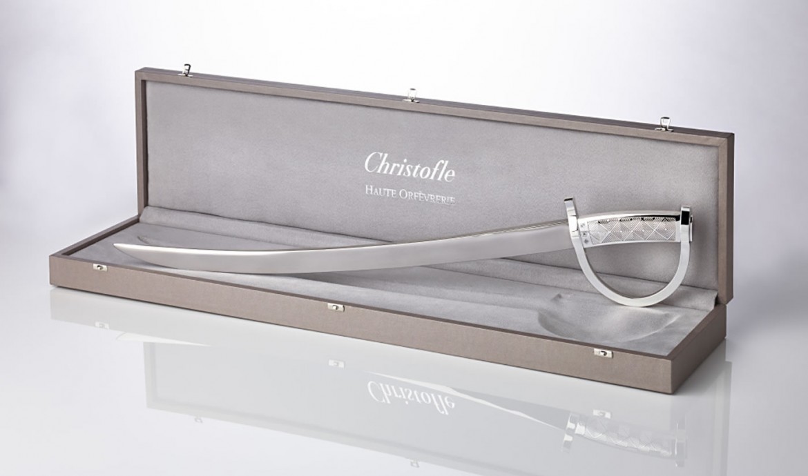 Sciabola da champagne di Christofle per St. Regis Hotels & Resorts