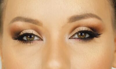 Smokey eyes marrone