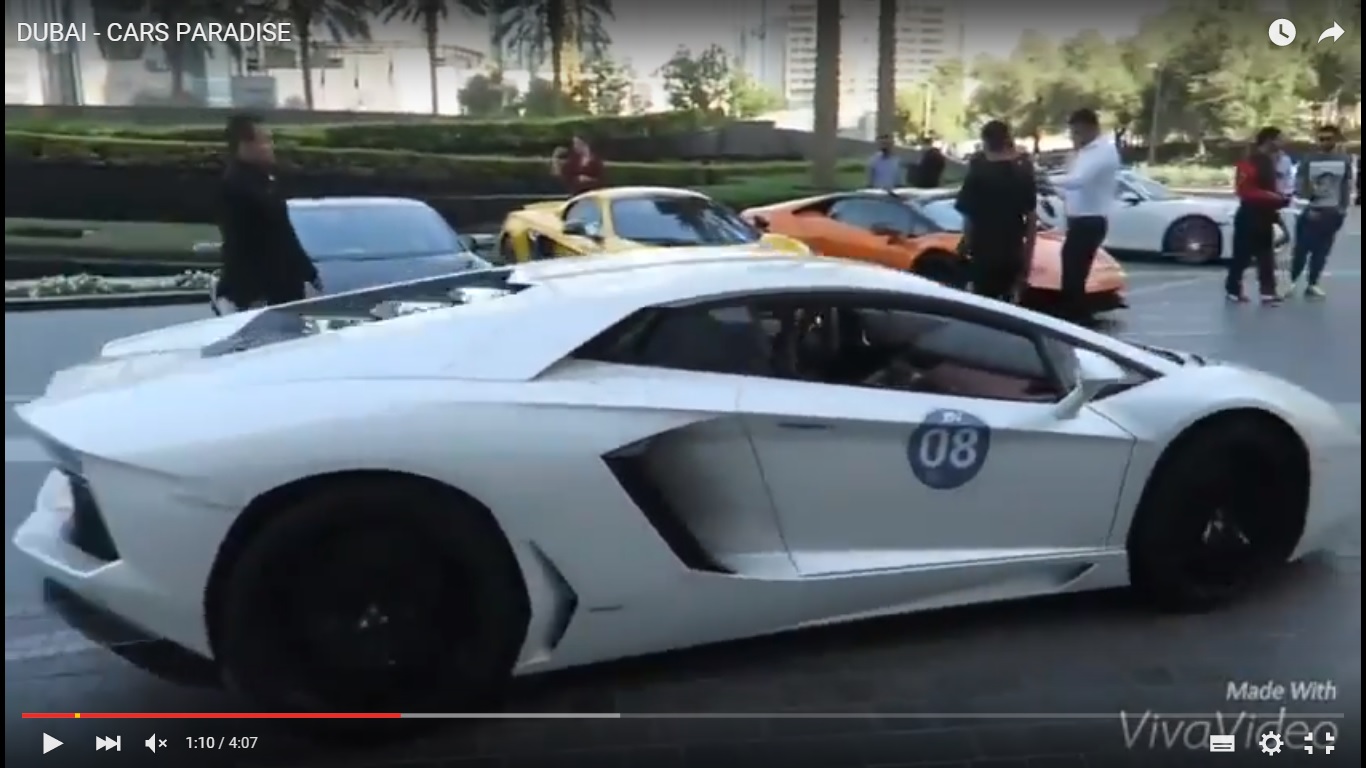 Dubai: invasione di auto sportive e di lusso [Video]