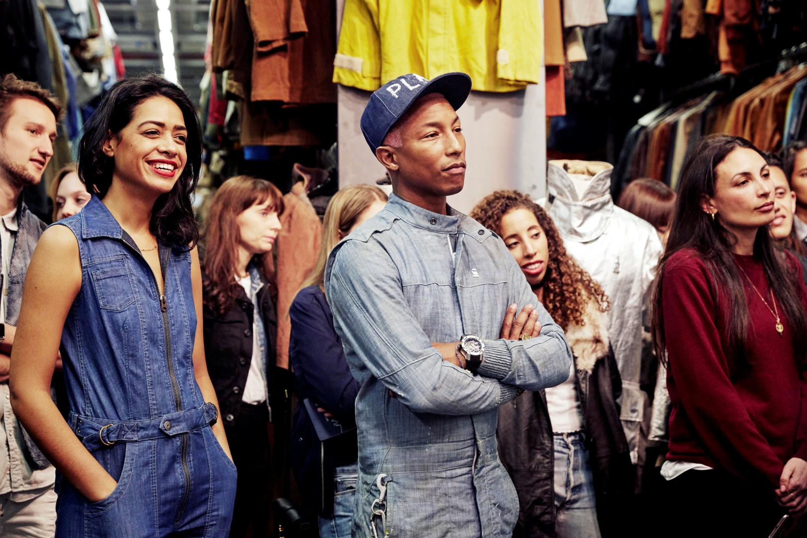 G-Star Raw Pharrell Williams: la visita esclusiva nella nuova dimora del denim, le foto