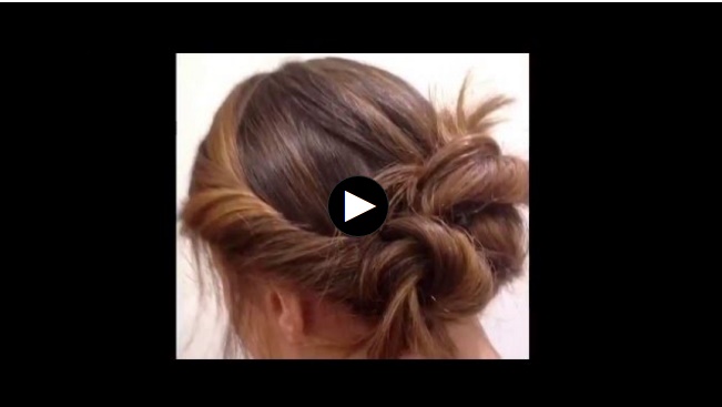 Acconciature veloci da fare in 10 minuti, lo chignon spettinato