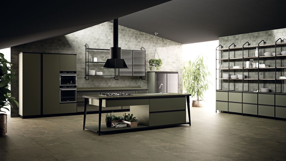 Salone del Mobile 2016, Scavolini e Diesel insieme per gli ambienti cucina e bagno Diesel Open Workshop