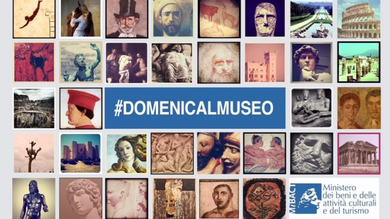 Musei statali gratis domenica 1° maggio 2016, #DomenicalMuseo