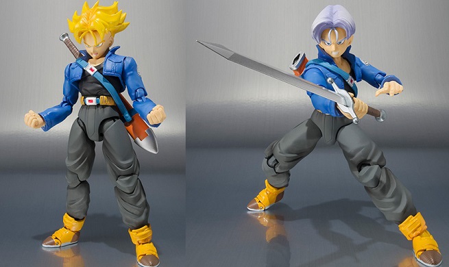 Dragon Ball Z: l&#8217;action figure di Trunks SSJ di Bandai