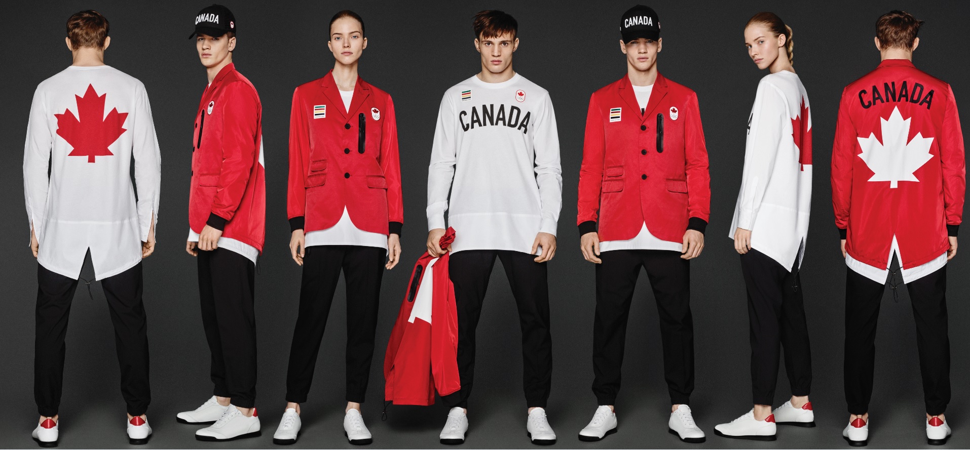 Olimpiadi 2016 Rio de Janeiro: Dsquared2 veste il team Canada per la cerimonia di apertura dei Giochi Olimpici
