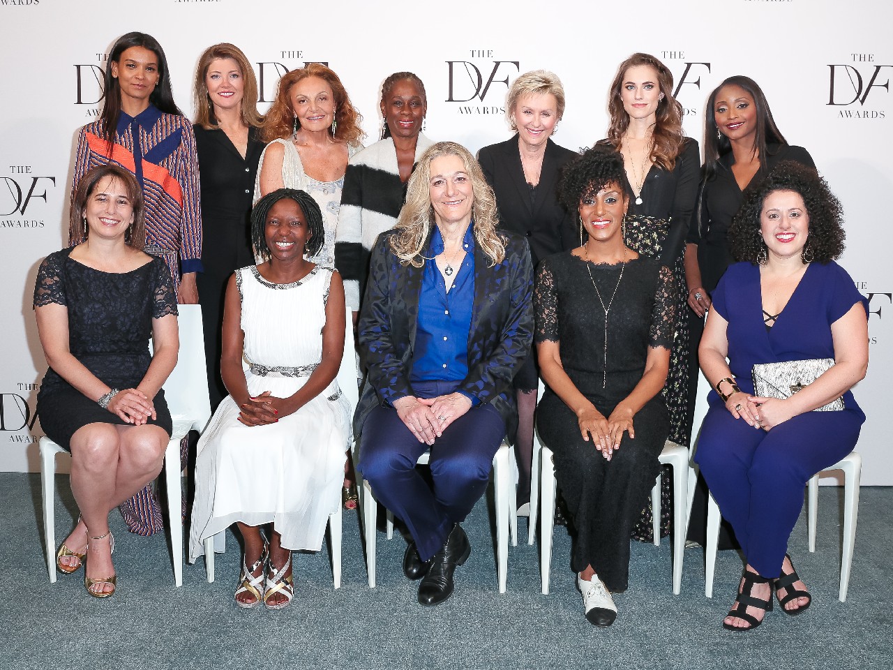 DVF Annual Awards 2016: Diane von Furstenberg e Tina Brown hanno premiato le vincitrici
