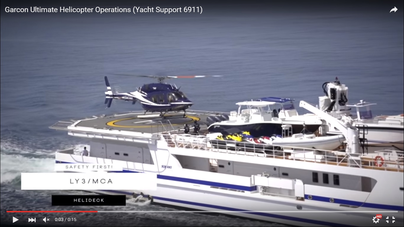 Yacht ed elicottero: una sinfonia di lusso [Video]