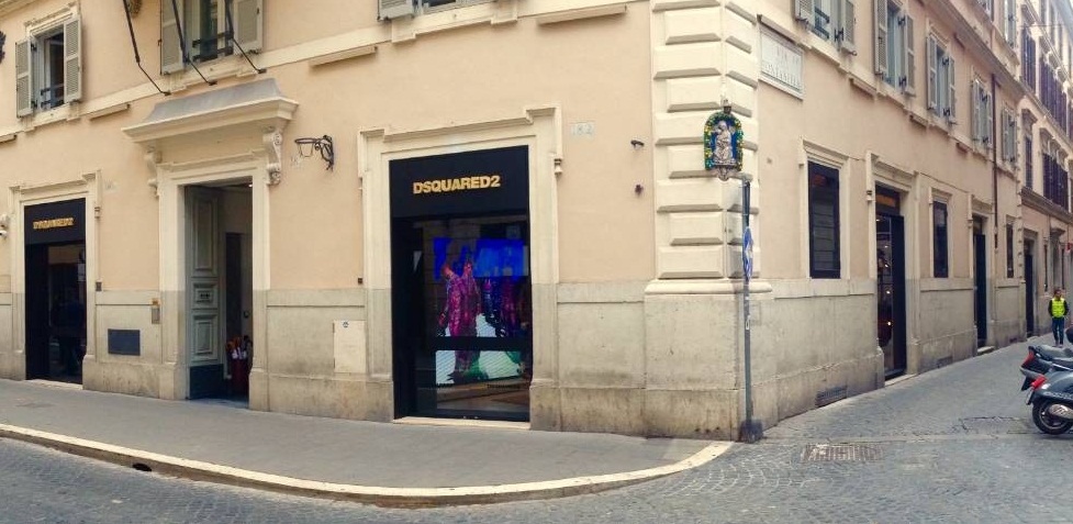 Dsquared2 Roma: aperto il nuovo flagship store in Via del Babuino, le foto