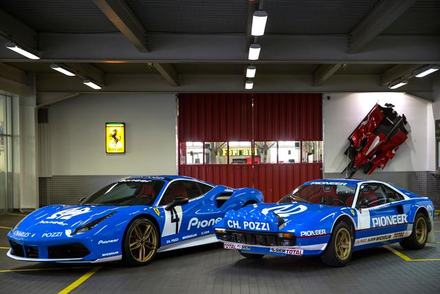 Ferrari 488 GTB in stile rally a Tour Auto di Parigi [Video e foto]