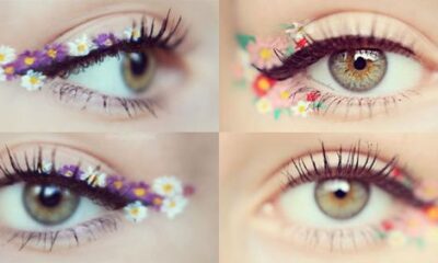 L’eyeliner a fiori