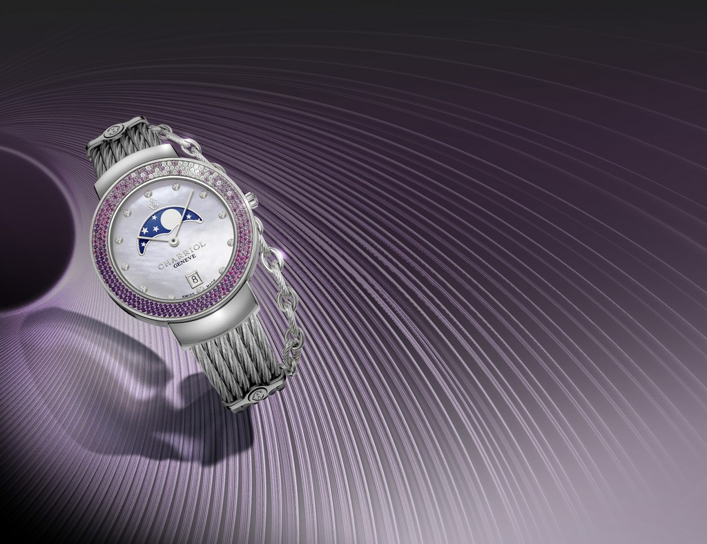 Charriol orologi: il nuovo modello GlamMoon della collezione St-Tropez