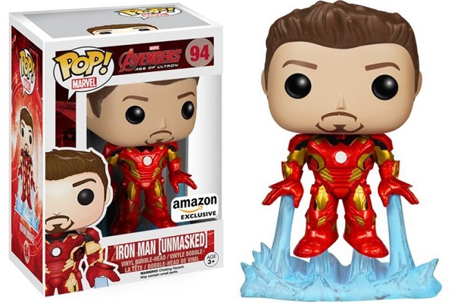 Avengers – Age of Ultron: il Vinyl Toys di Unmasked Iron Man di Funko