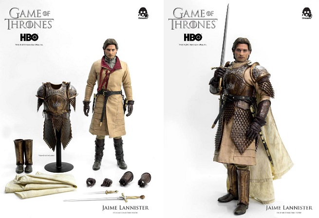 Game of Thrones: l&#8217;action doll di Jaime Lannister di Threezero