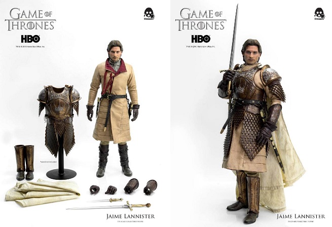 Game of Thrones: l’action doll di Jaime Lannister di Threezero