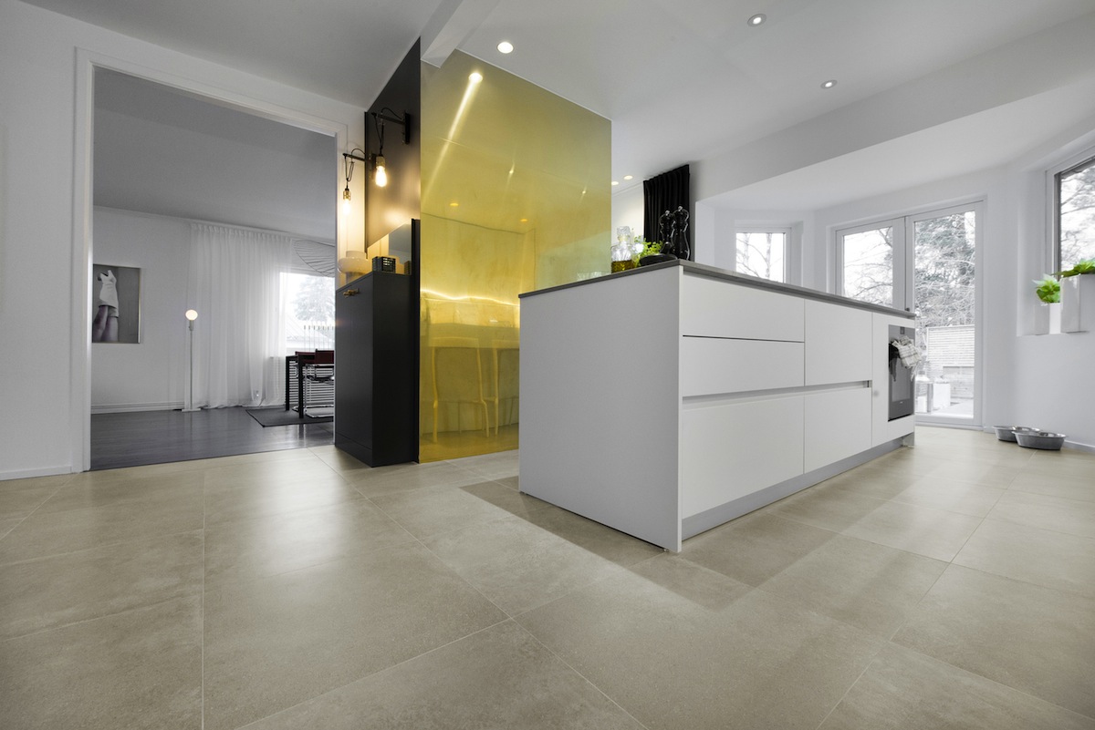 Ceramiche Keope veste un elegante appartamento nel cuore di Stoccolma