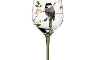 Lavoretti di decoupage per la primavera, bicchiere di vetro