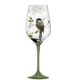 Lavoretti di decoupage per la primavera, bicchiere di vetro