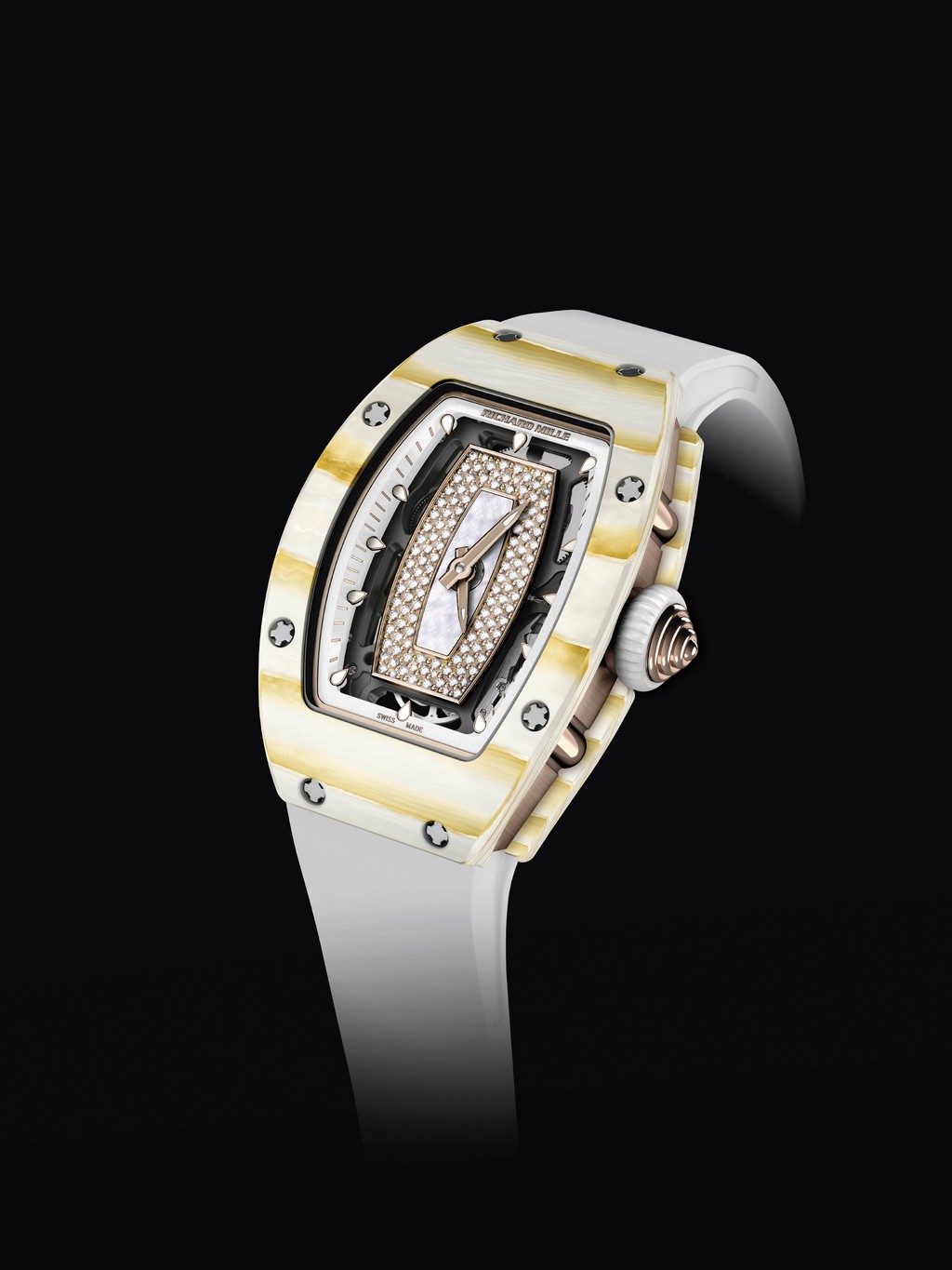 Richard Mille orologi: i modelli femminili realizzati con quarzo e oro NTPT