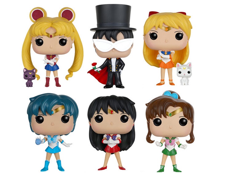 Sailor Moon: i vinyl toys di Funko