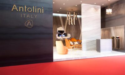 Antolini stand Salone del Mobile
