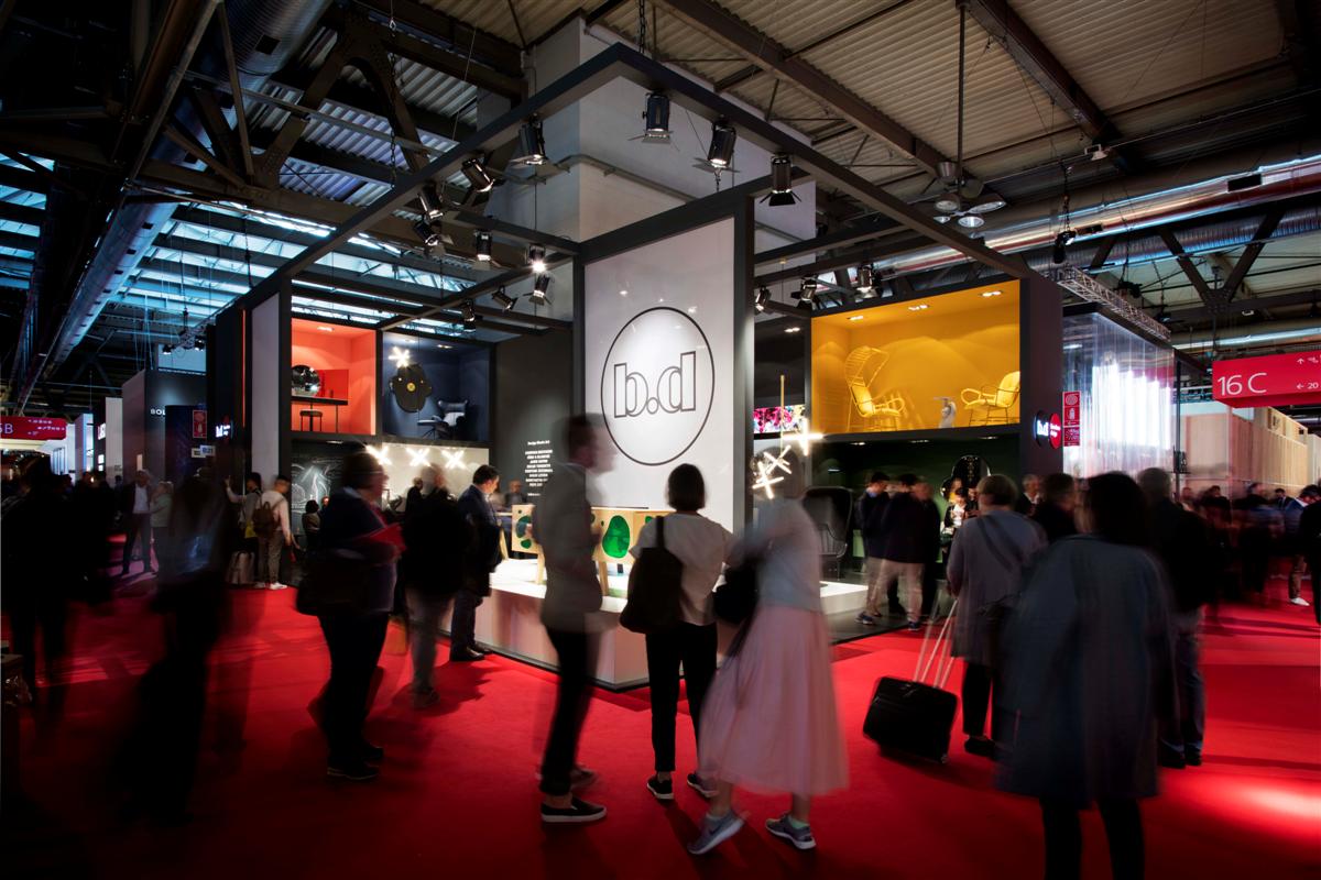 DB Barcelona Design stand salone mobile milano