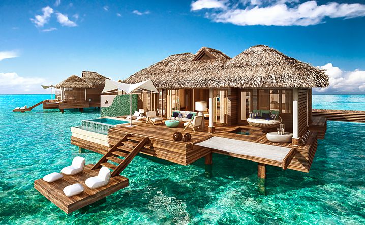 Sandals firma le Over-The-Water Suite ai Caraibi