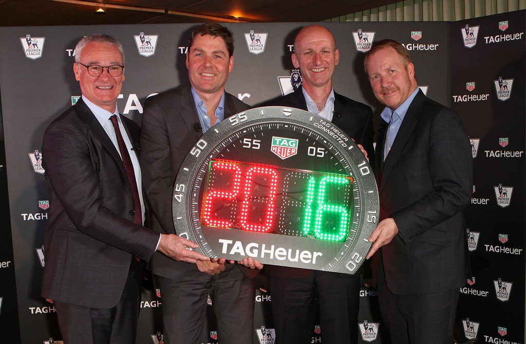 TAG Heuer è Cronometrista e Orologio Ufficiale della Premier League, le foto