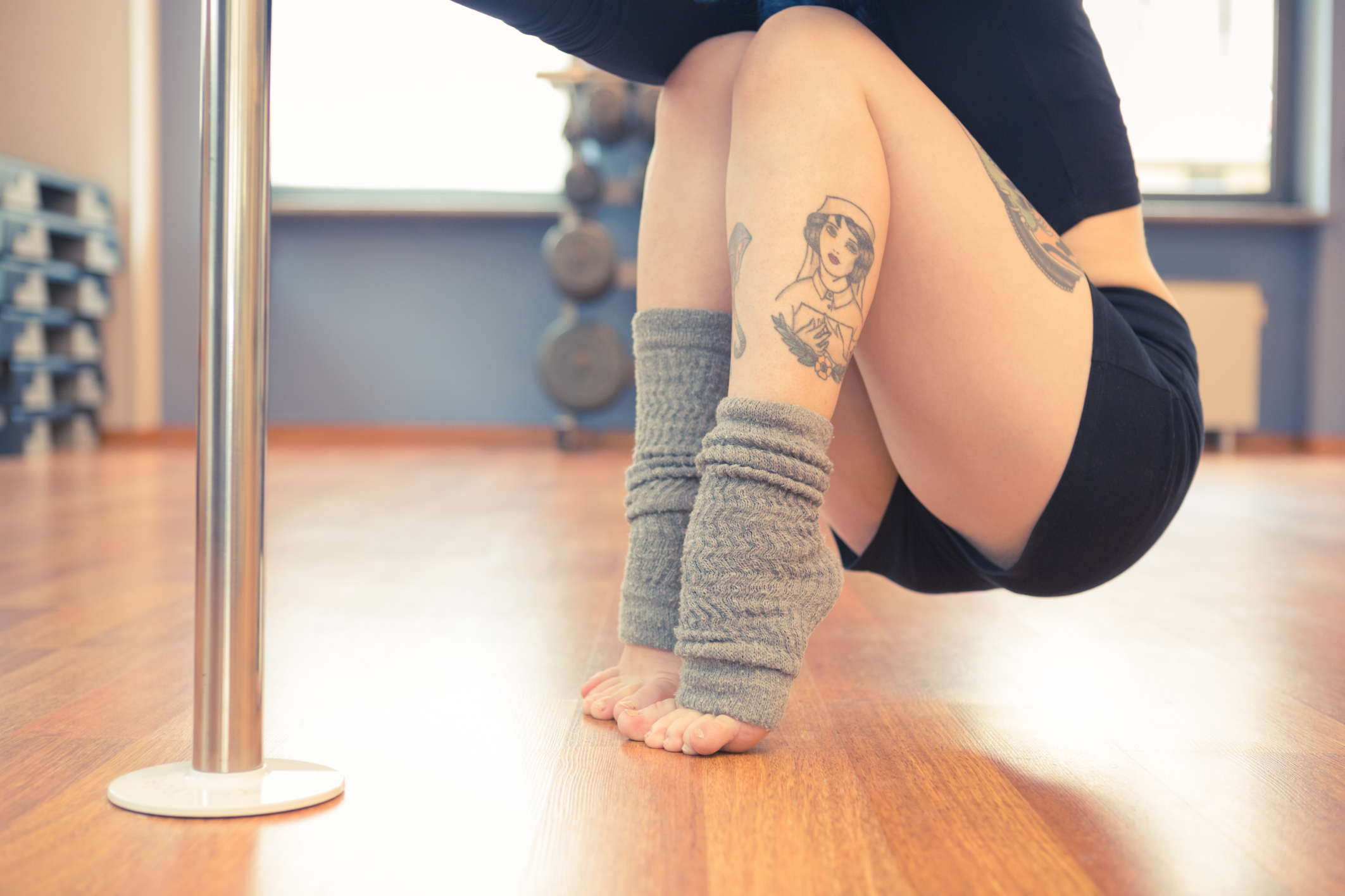 Tatuaggio sulla gamba per le donne