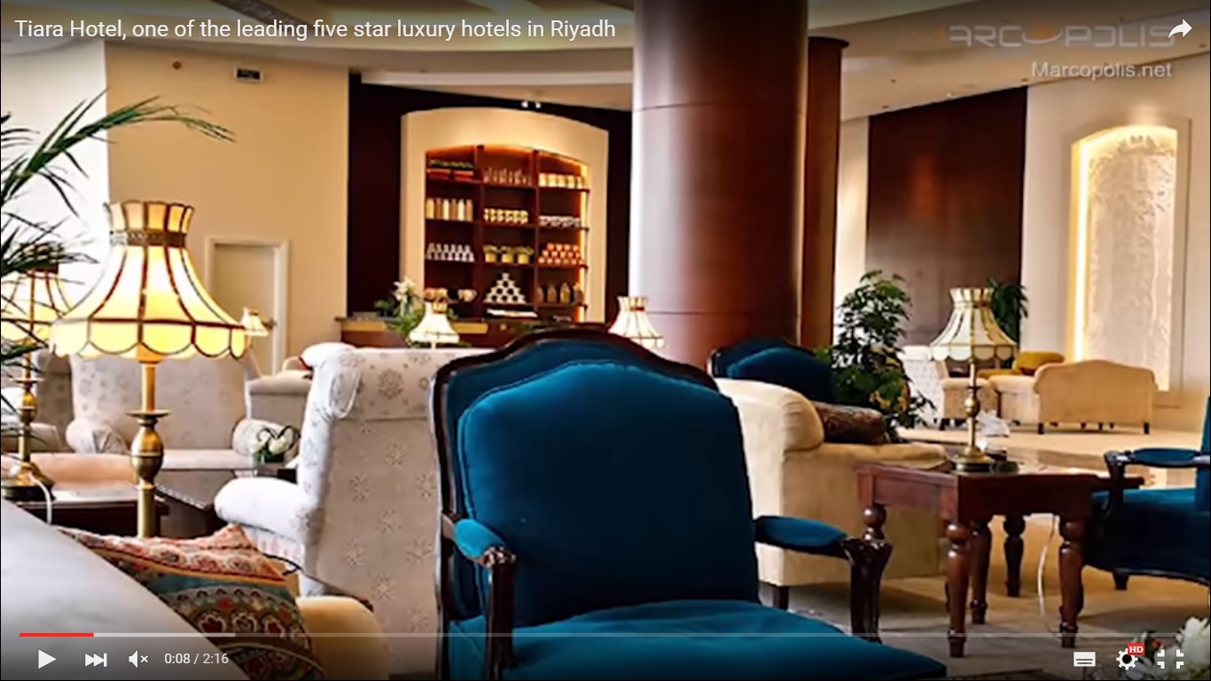 Tiara Hotel di Riyadh: lusso a 5 stelle in Arabia Saudita [Video]