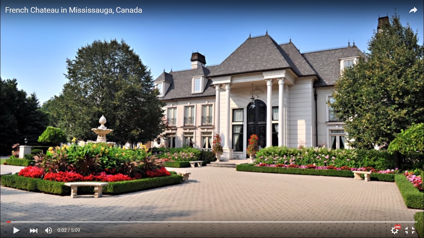 Spettacolare villa in stile castello francese in Canada [Video]