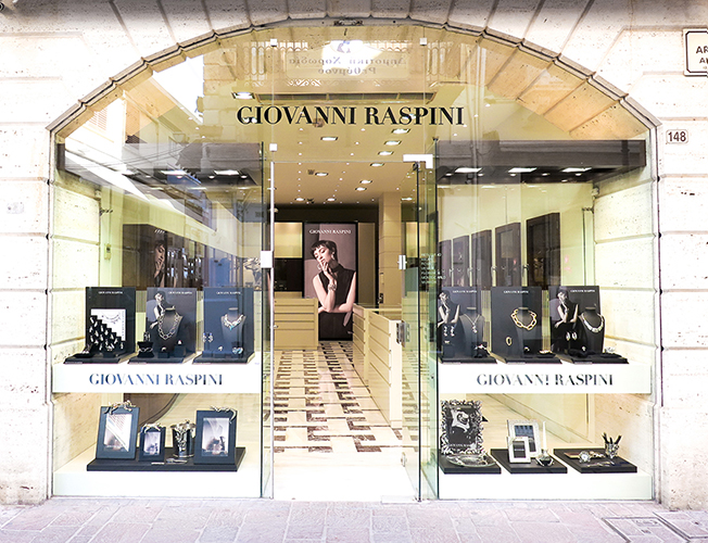 Giovanni Raspini Creta: la nuova boutique aperta a Retymno, le foto