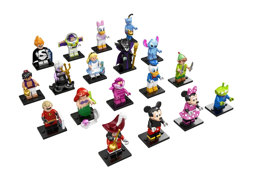 Lego, le minifigure Disney da collezionare
